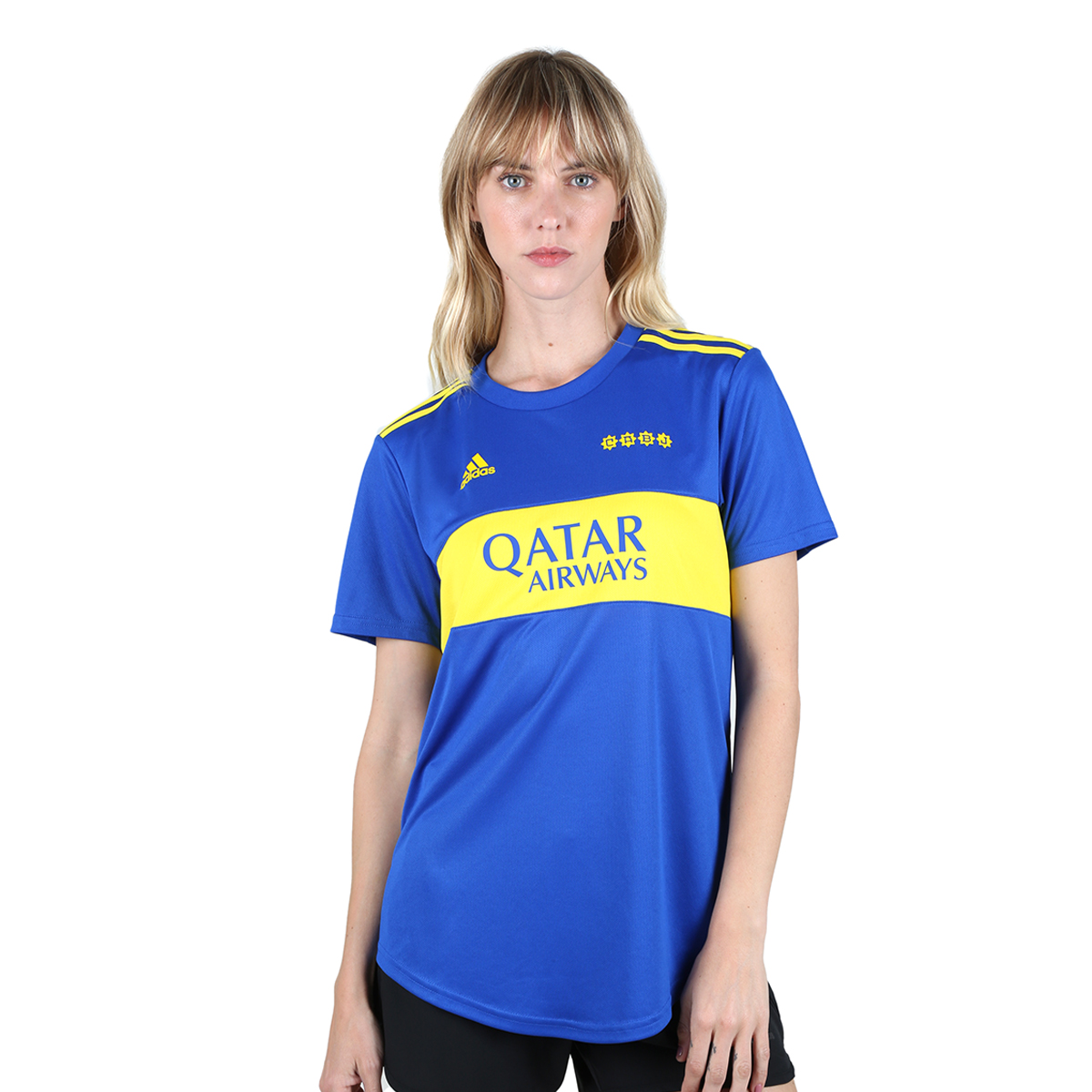 Camiseta boca adidas mujer clearance