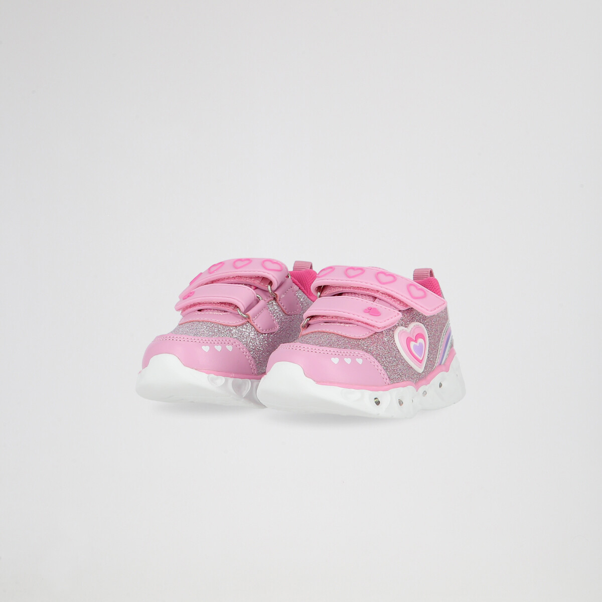 Zapatillas Footy Shiny Heart Ni&ntilde;a con luces,  image number null