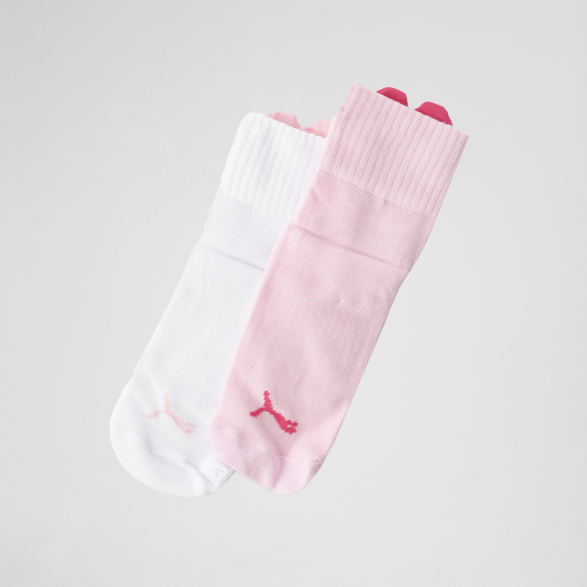Pack de Medias Puma Heart Logo Crew X2 Algodón Infantil,  image number null