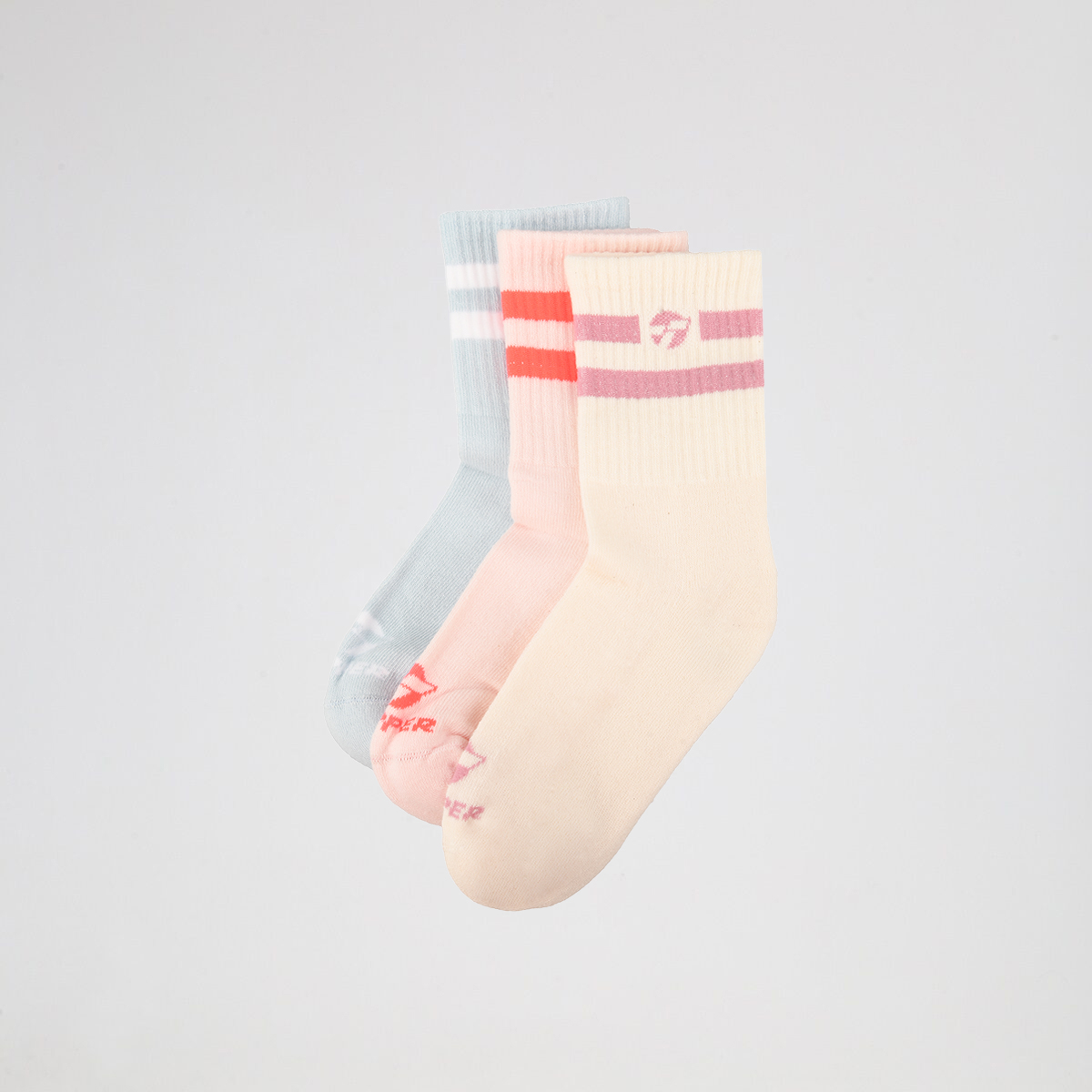 Pack De Medias Topper Caña Alta Casual X3,  image number null