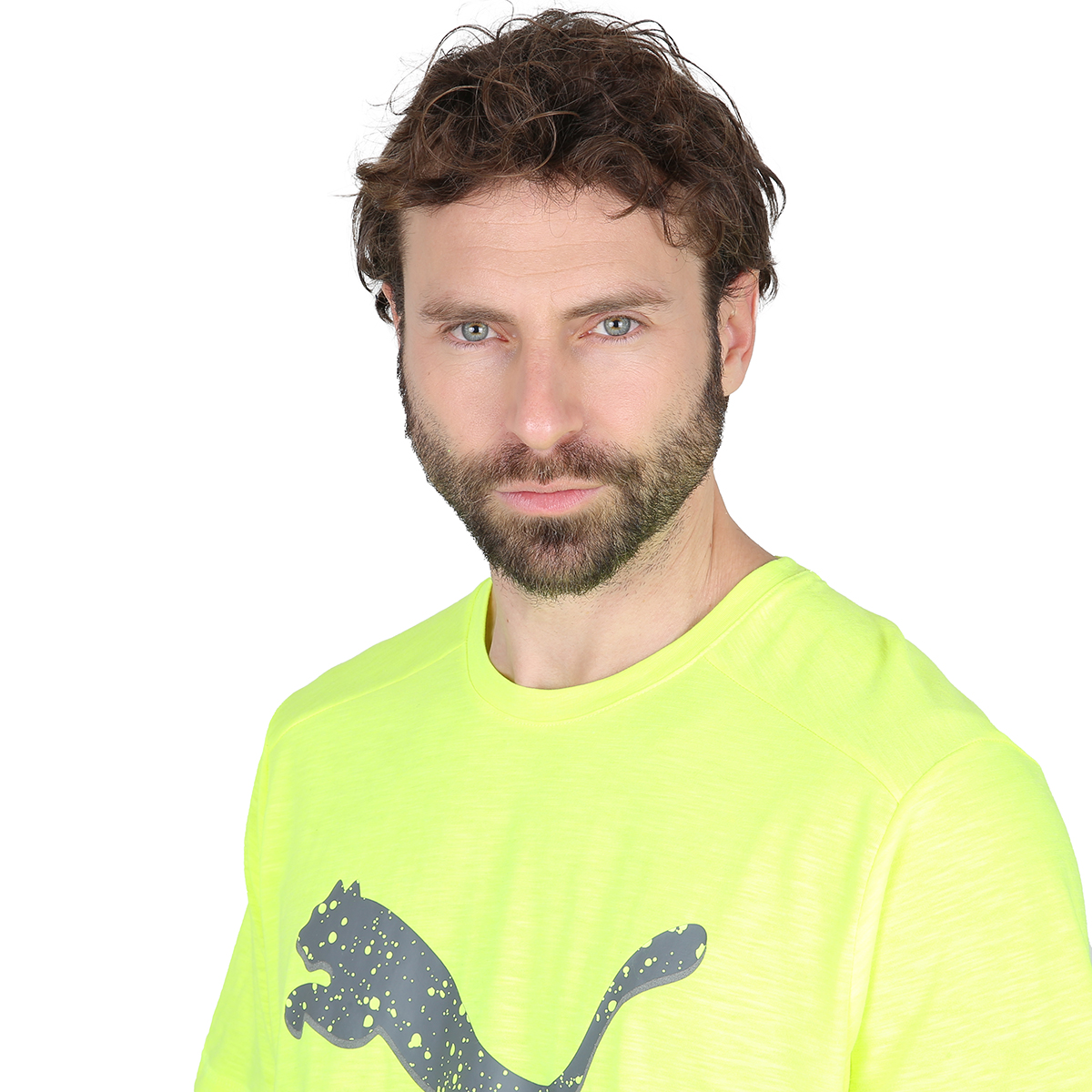 Remera Urbana Puma Run Logo Ss Hombre,  image number null