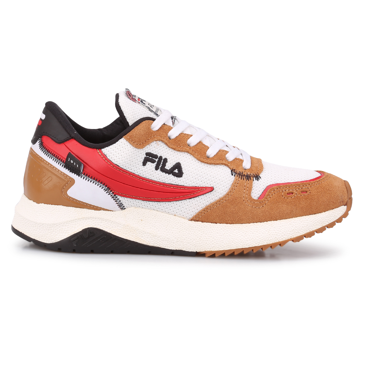 Zapatillas fila top marrones