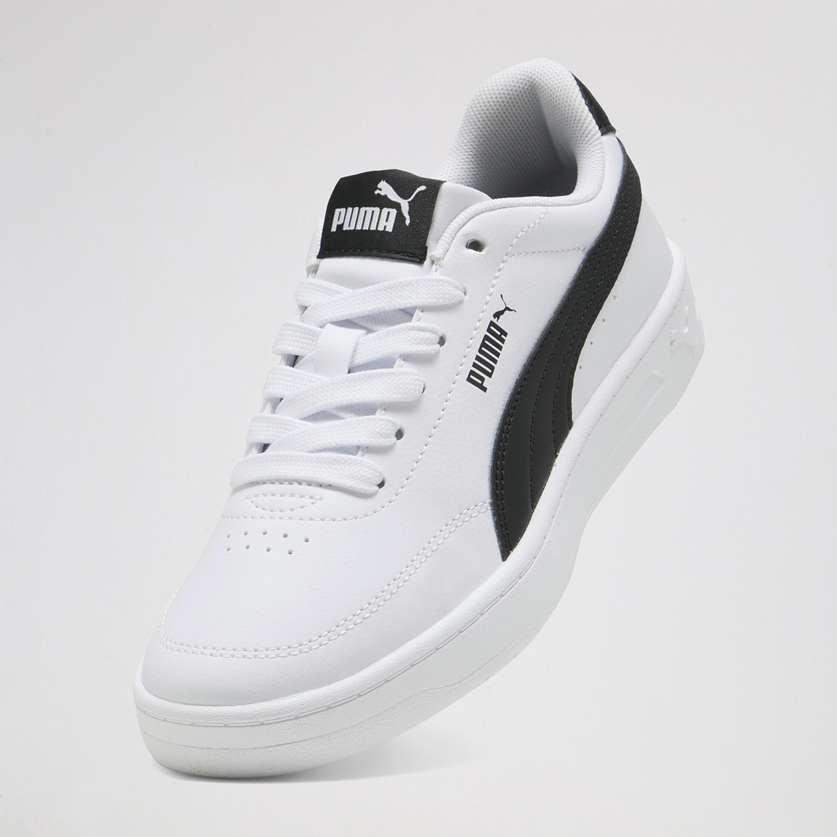 Zapatillas Puma Court Classic Clean Infantil SoftFoam,  image number null