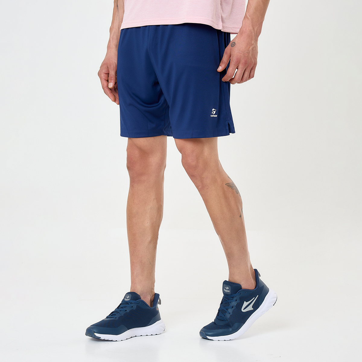 Short Training Topper Mix Hombre,  image number null