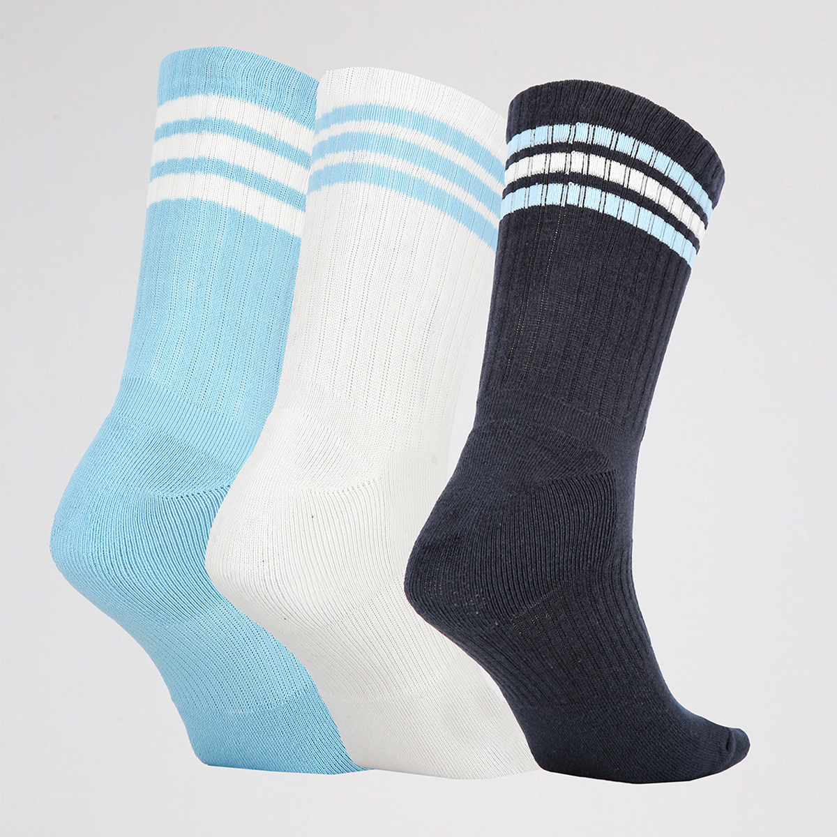 Pack De Medias adidas Stripes Cushioned Crew X3,  image number null