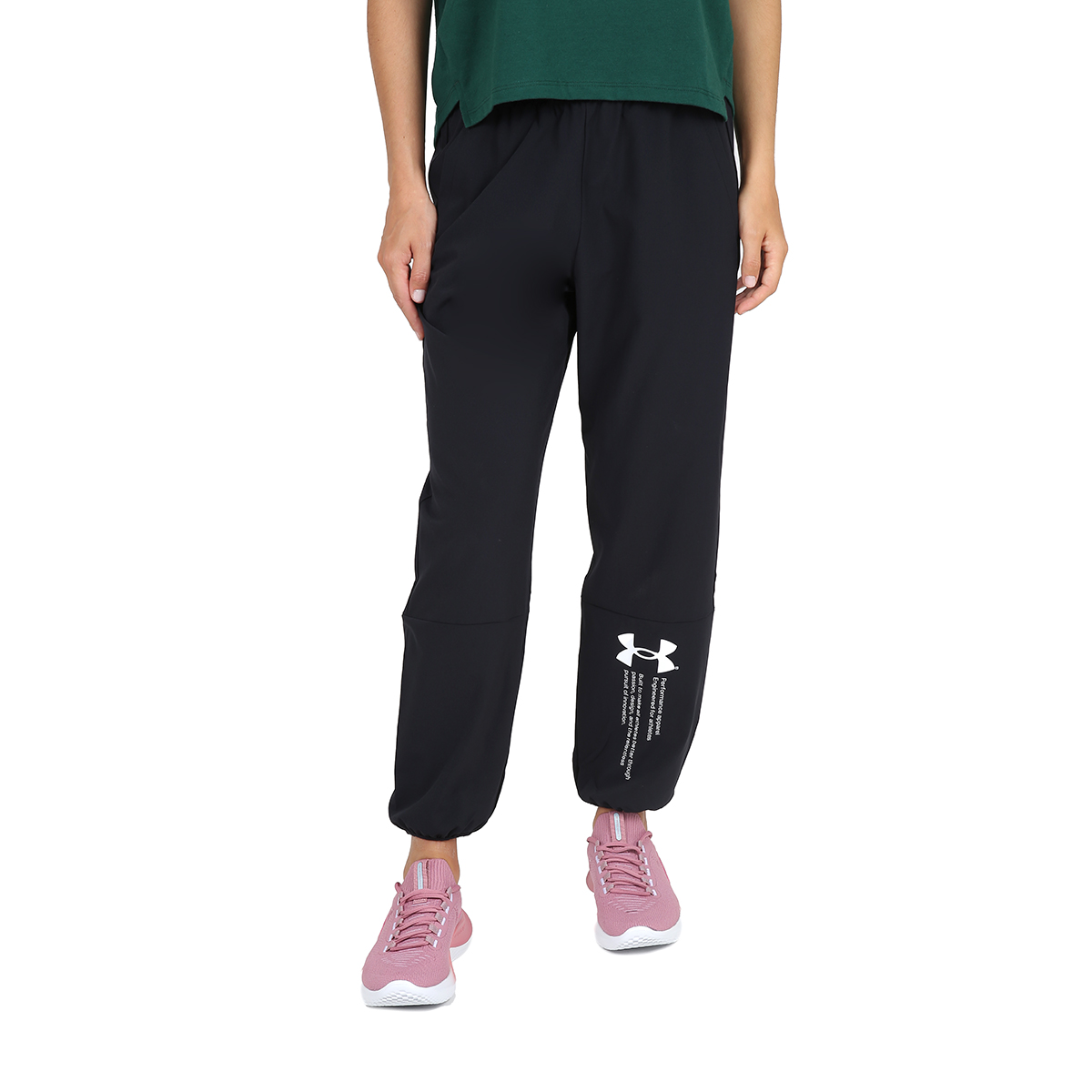 Pantalón Entrenamiento Under Armour Woven Graphic Mujer,  image number null