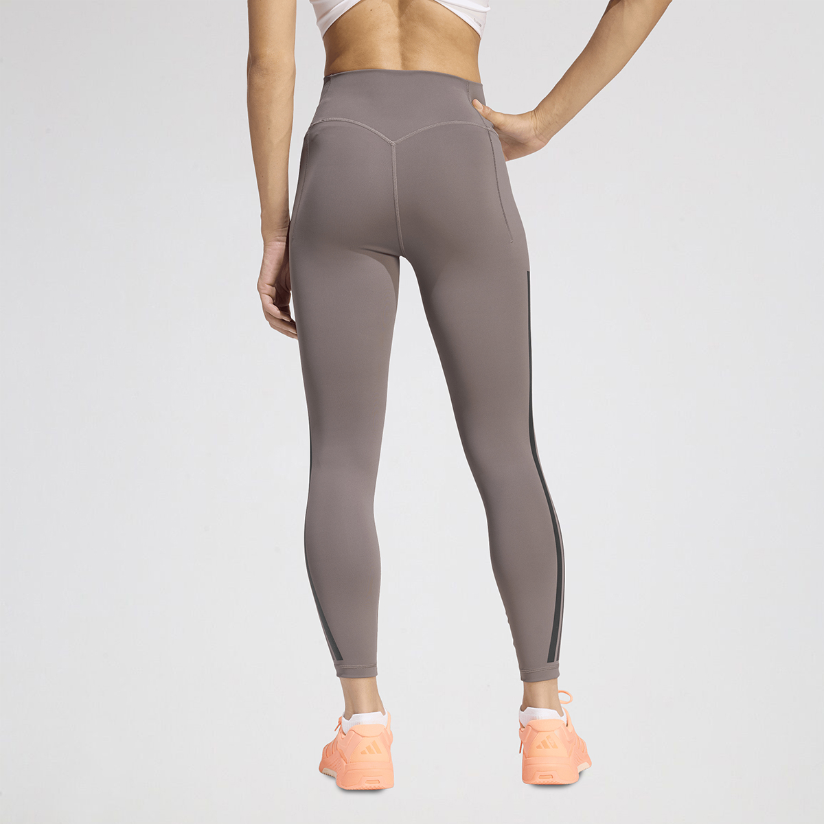 Calza Entrenamiento adidas 7/8 Optime 3 Tiras Mujer,  image number null