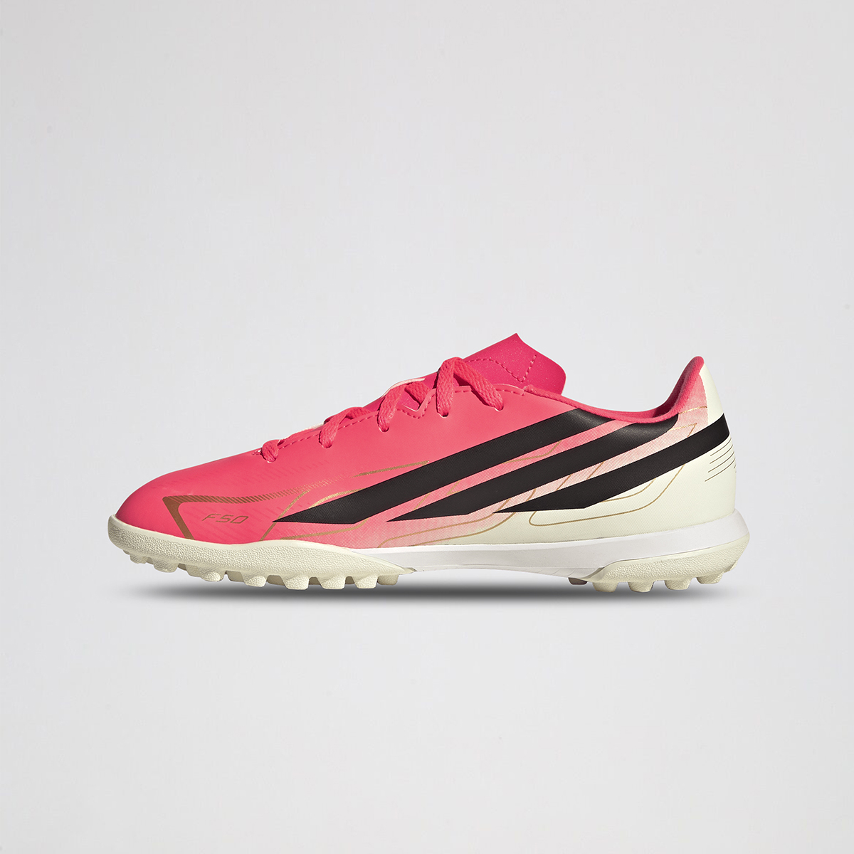 Botines F&uacute;tbol adidas F50 Hyperfast Club TF Infantil,  image number null