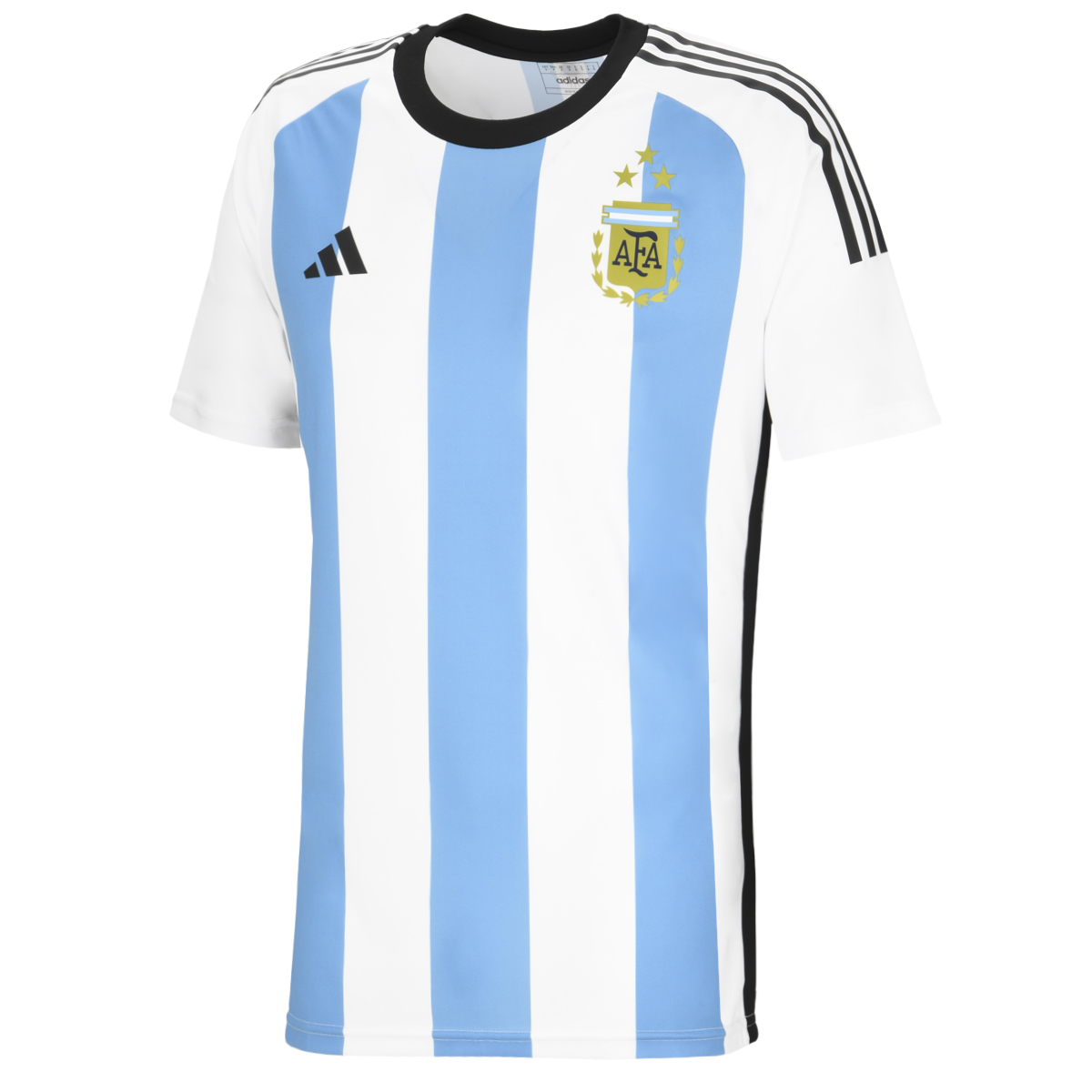 Camiseta AFA adidas Fan 3 Tiras CAMPEONES DEL MUNDO,  image number null