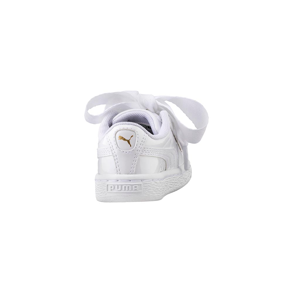 Puma basket shop heart hombre amarillo