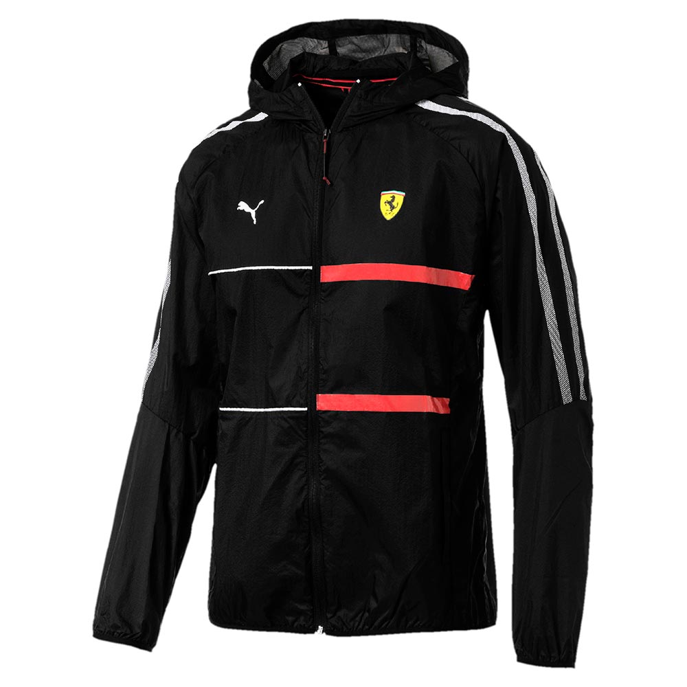 Campera sales ferrari negra