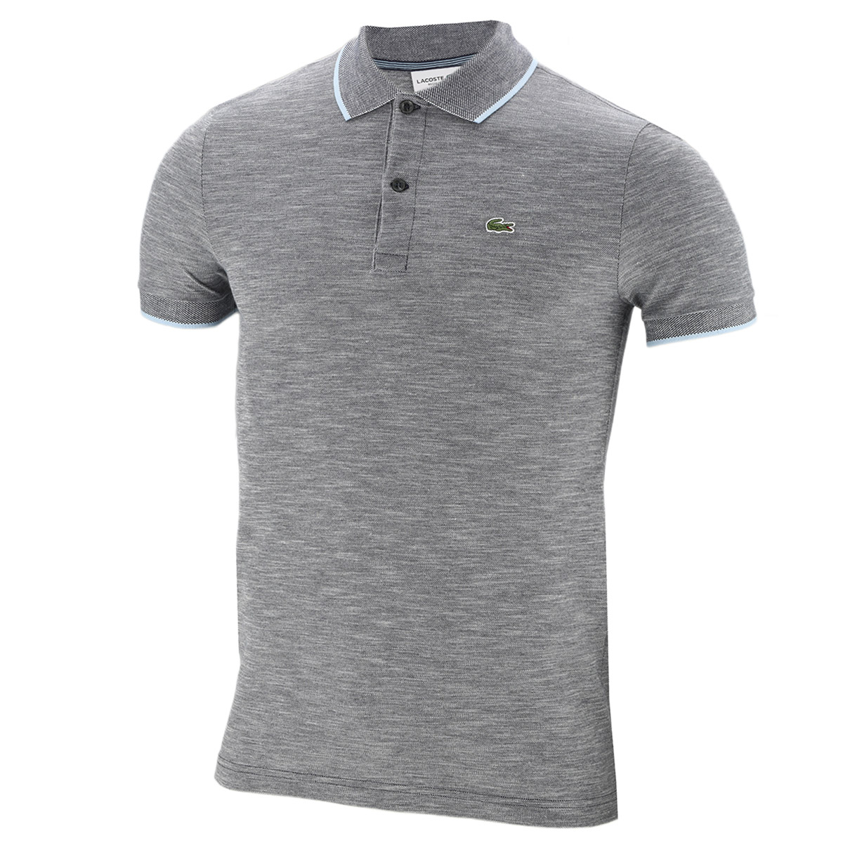 Chomba lacoste blanca best sale hombre